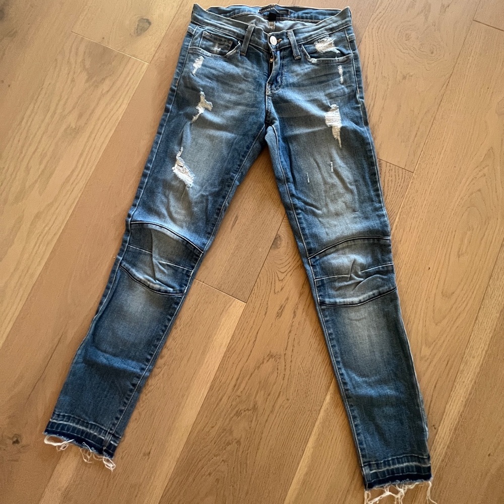 Flying Monkey Distressed skinny jeans